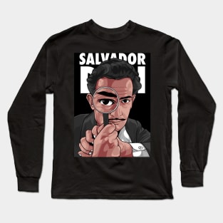 Salvador Dali Long Sleeve T-Shirt